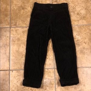 Size 5 black corduroy pants